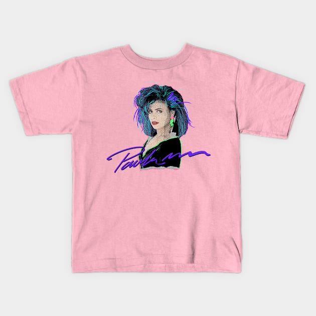 PAULA ABDUL 80S RETRO STYLE Kids T-Shirt by DISCO DISCO MX